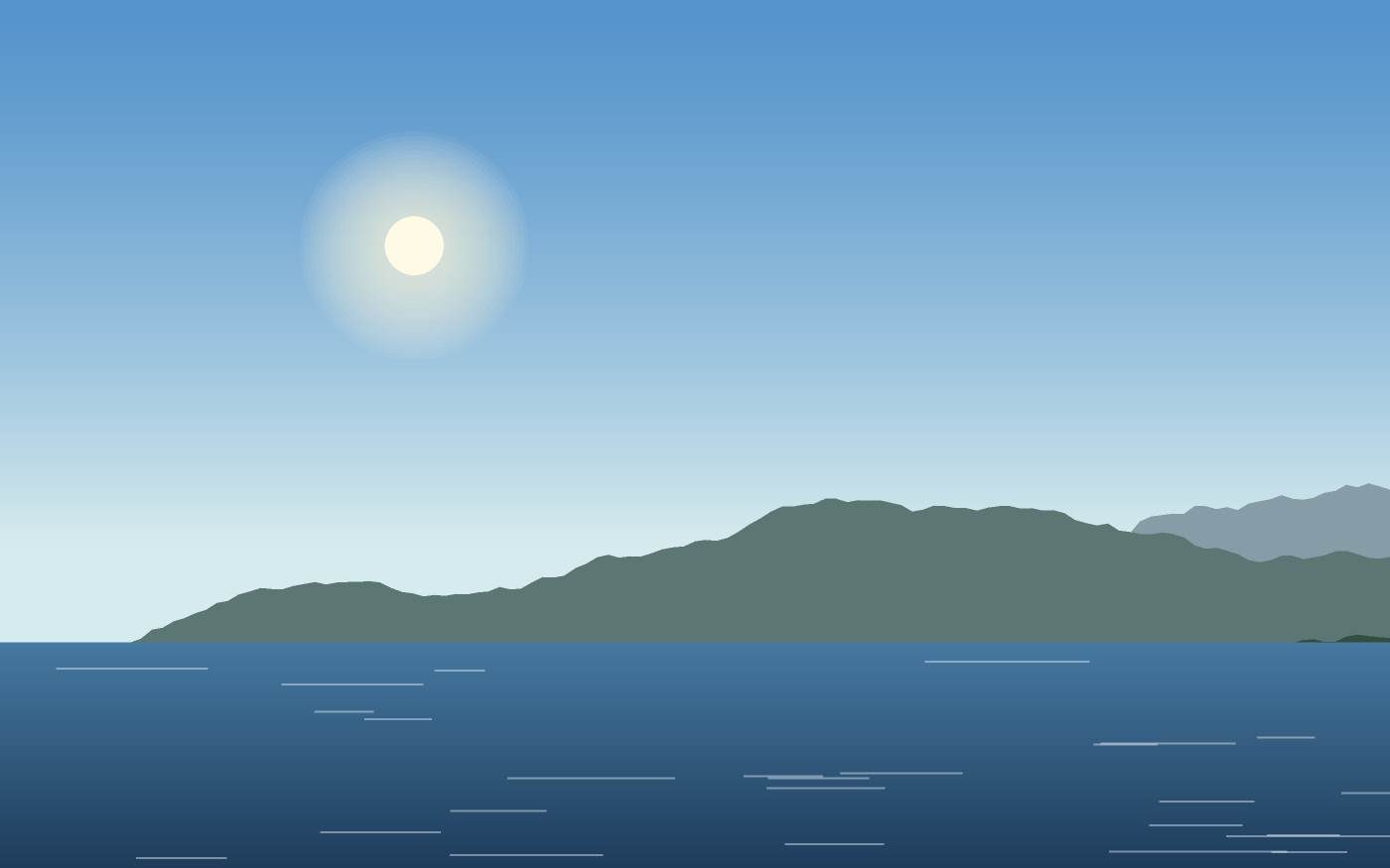 Landschaftsillustration