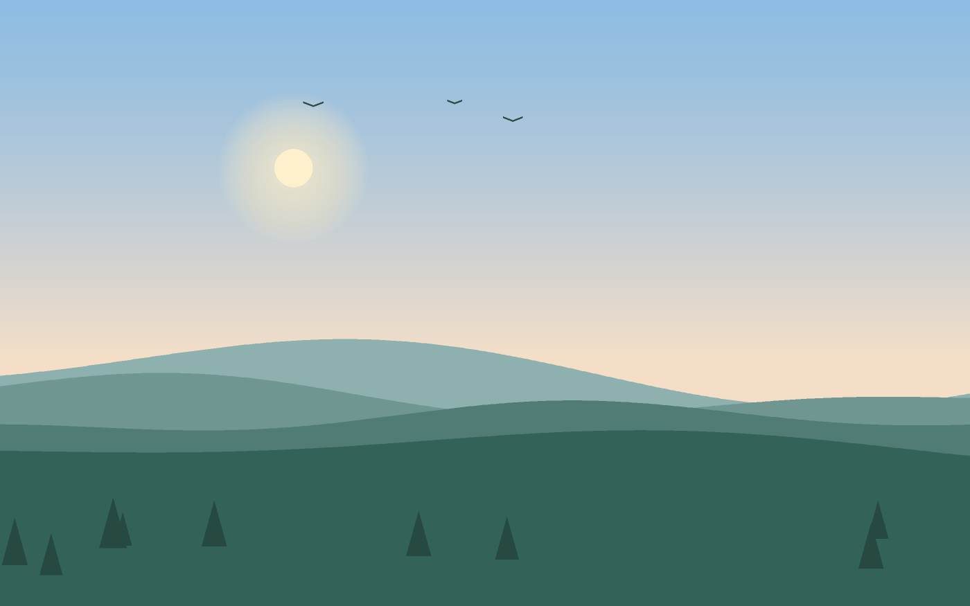 Landskabsillustration