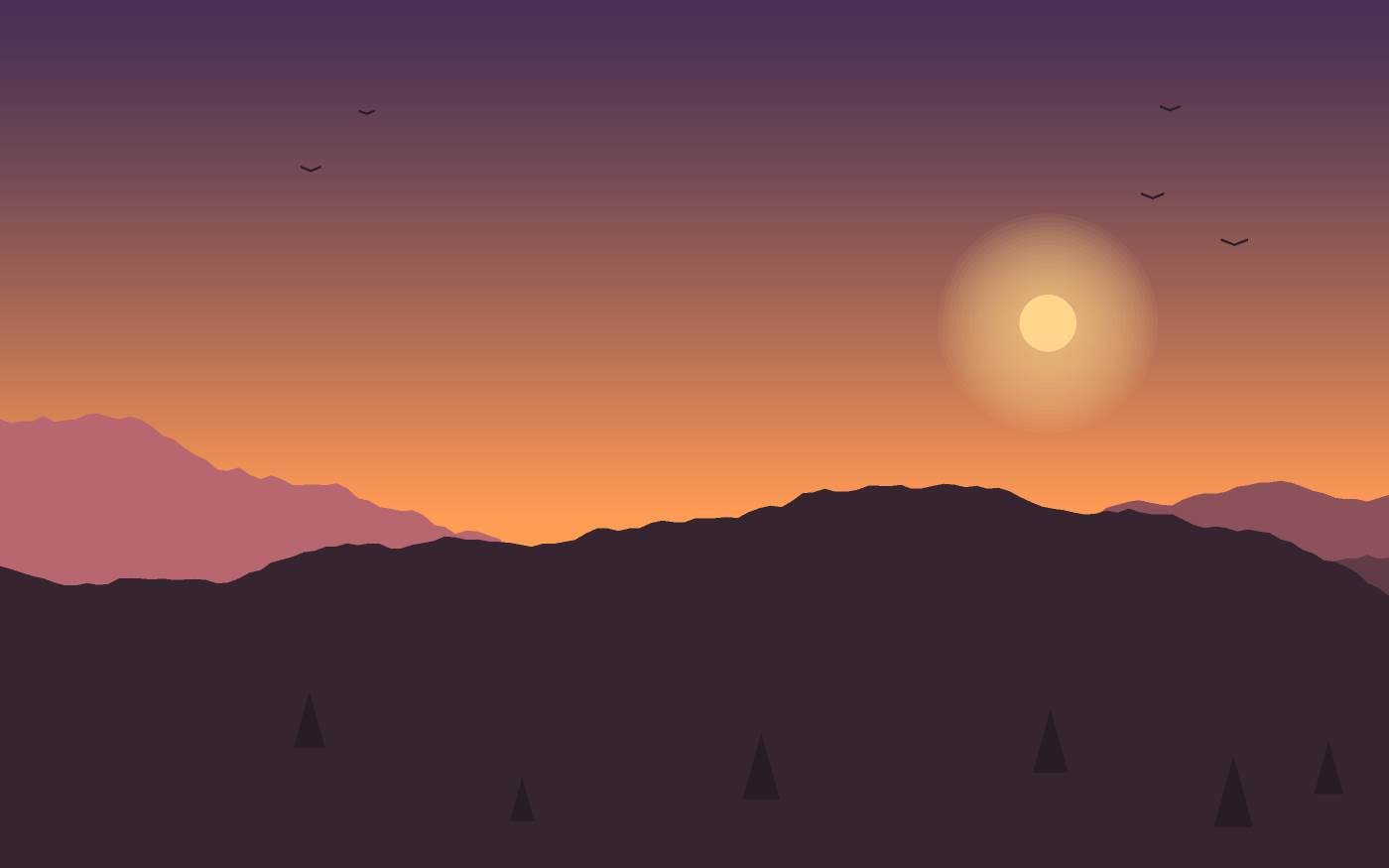Landskapsillustration