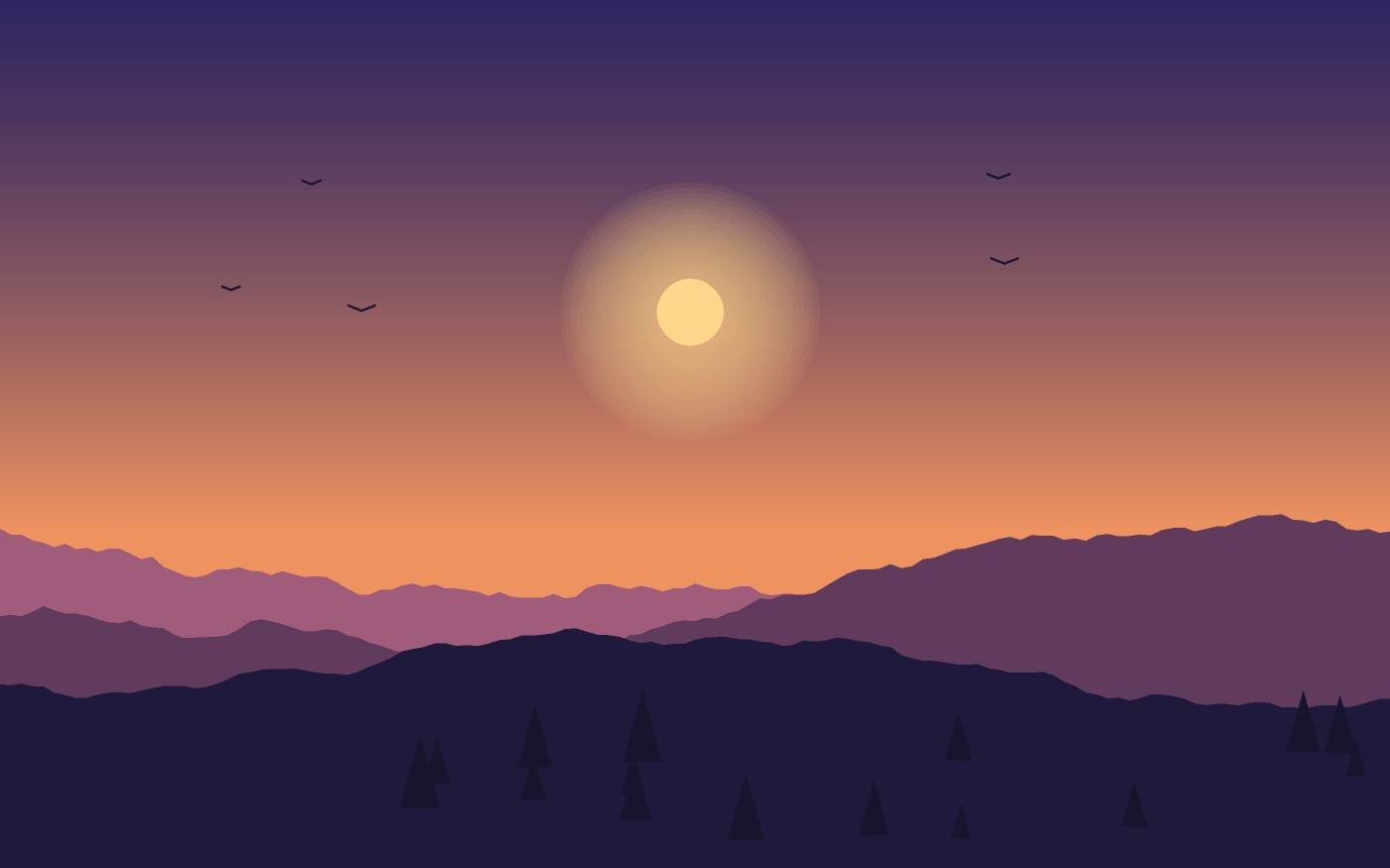 Landscape illustration