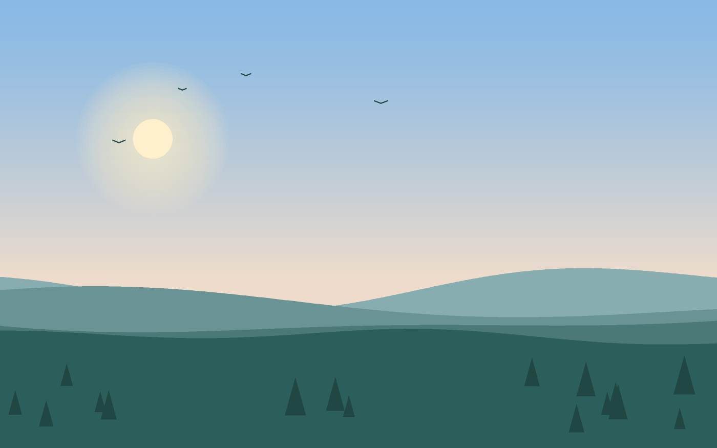 Landscape illustration